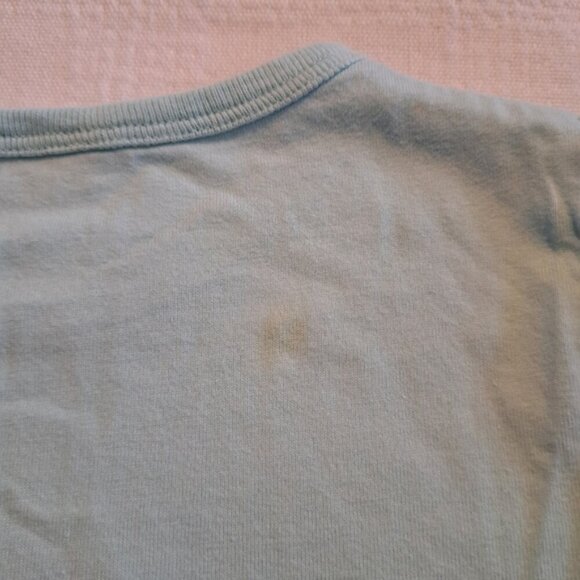 Baby Boden girls 2-3 years lobster applique short sleeve shirt, has a few marks - Picture 4 of 7